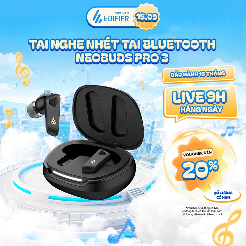 Tai Nghe Bluetooth EDIFIER NEOBUDS PRO 3 | Chống Ồn Chủ Động | Thời Gian Sử…