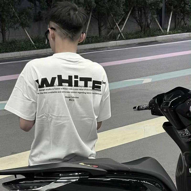 Áo Thun In Chữ W Sau Lưng 3d,Áo Thời Trang Boy Phố Chào Hè