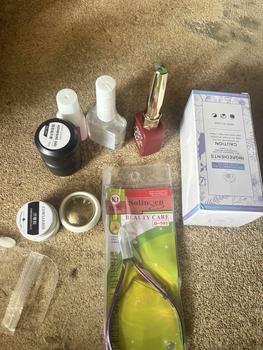 Product Review of AS New nail art push bottle cleaning water nail polish remover without hurting nails cleaning liquid dedicated from v**シ 0