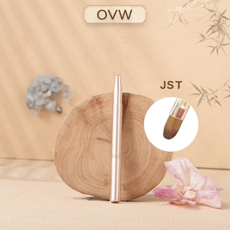 Cọ Môi Hai Đầu, OVW, Cọ Môi Có Thể Thu Vào Cầm Tay Cọ Che Khuyết Điểm Cọ Kẻ Viền Môi Dụng Cụ Trang Điểm Đa Năng JST