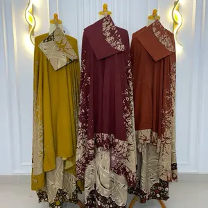 Mukena Jumbo Adila Bahan Rayon Print Premium || BY WFA HOMEDRESS