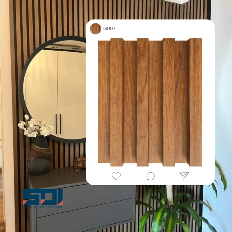 Wall panel WPC UKURAN 95 CM x 16 CM Wood panel PVC | Seri SD 1