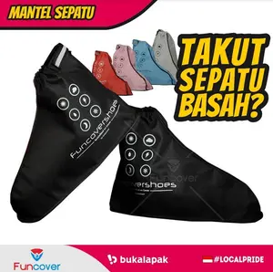 Distributor Jas sepatu cover shoes mantel hujan anti air Funcover cosh