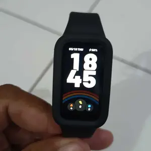 Sport Silicone Case+Strap untuk Xiaomi Smart Band 9 Active & Redmi Band 3 Anti Gores Pelindung Layar Bumper Cover Tali Jam Tangan Kualiti Tinggi Bernafas Nyaman