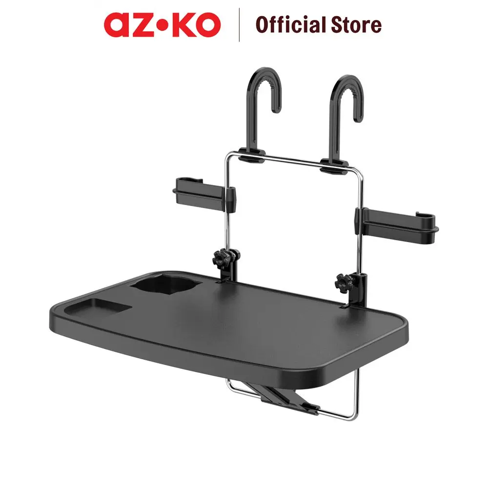 AZKO Otto Klasse Meja Lipat Mobil Multifungsi Car Folding Tray Meja Mobil Portable Seat Back Table Laptop Holder