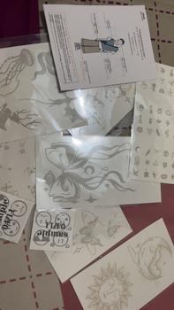 Product Review of Zoartattoo M-190 stiker tato sementara  【Peta binatang】Tahan lama Tattoo menempel dekorasi seni untuk pria dan wanita from L**✨ 0