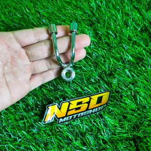 ￼Gantungan Barang Chrome Stainles Model V Untuk Motor Gantungan Barang Stainless Motor