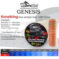 Gambar Senar PE Duraking Genesis X8 Multi Color 100 Meter Konekting - PE #1 dari Sagara Pancing Kab. Sukabumi 1 Tokopedia