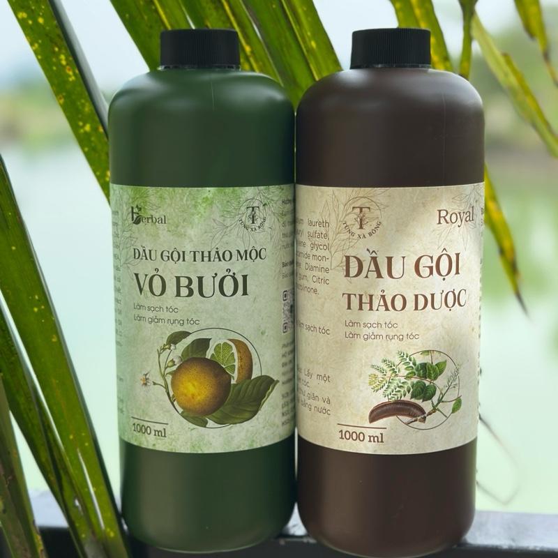   Live   Dầu gội Thảo Dược 1000ml Tùng Xà Bông Dầu gội thảo dược chăm sóc tóc 