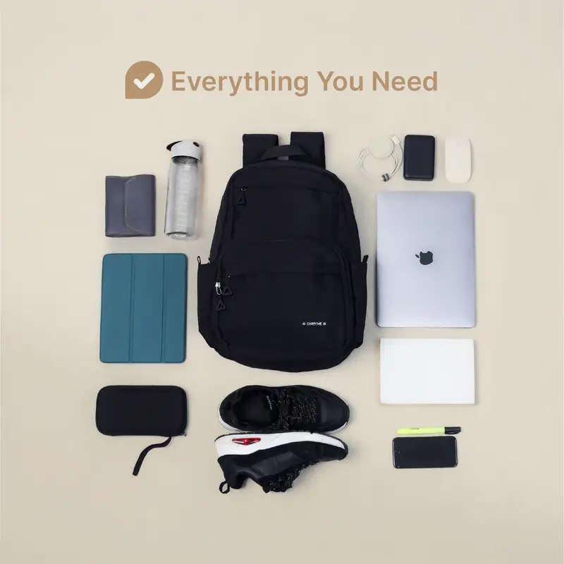 Carry Me - Everyday Classic Backpack / Ransel Pria Wanita / Ransel Sekolah Kuliah Kerja traveling 8