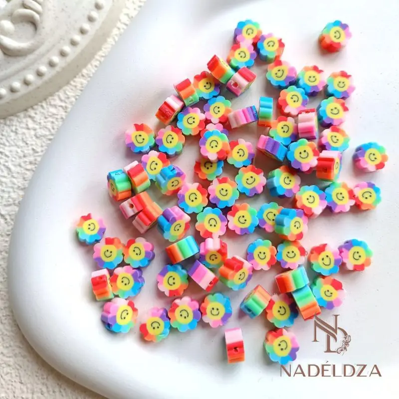 Manik Polymer Clay Lucu (isi 10)