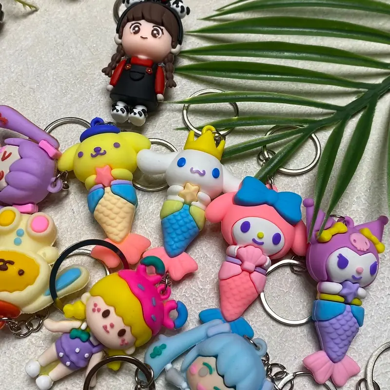 50PCS GANTUNGAN KUNCI COCOK UNTUK USAHA/JUALAN keychain Aksesoris 4