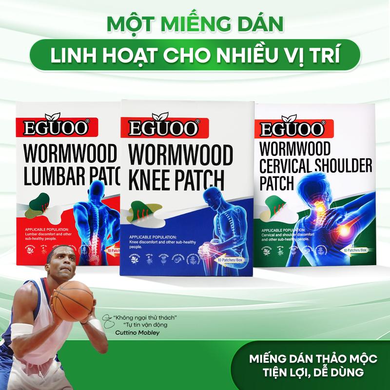  Miếng Dán Nhiệt Thảo Mộc Thiên Nhiên Giúp Hỗ Trợ Giảm Đau Mỏi EGUOO 