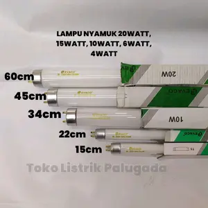 TL BL UV perangkat Serangga Nyamuk 20 15 10 6 4w watt Lampu ultraviolet