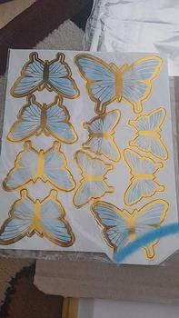 Product Review of 10 Pcs Potongan Kupu-kupu Puncak Kue Topper Kue Dekorasi Kue Toppers buket kupu-kupu butterfly Cake from Q**a H**l H**h 0