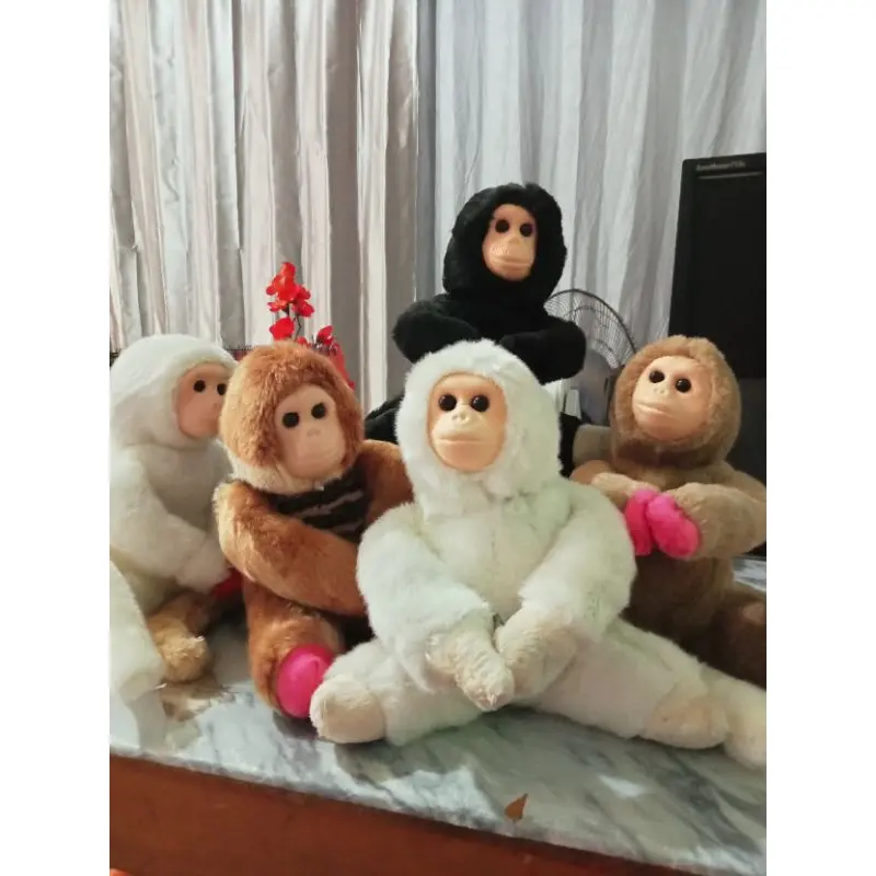 boneka monyet besar harga satuan  25cm sudh harga Grosir konveksi 0