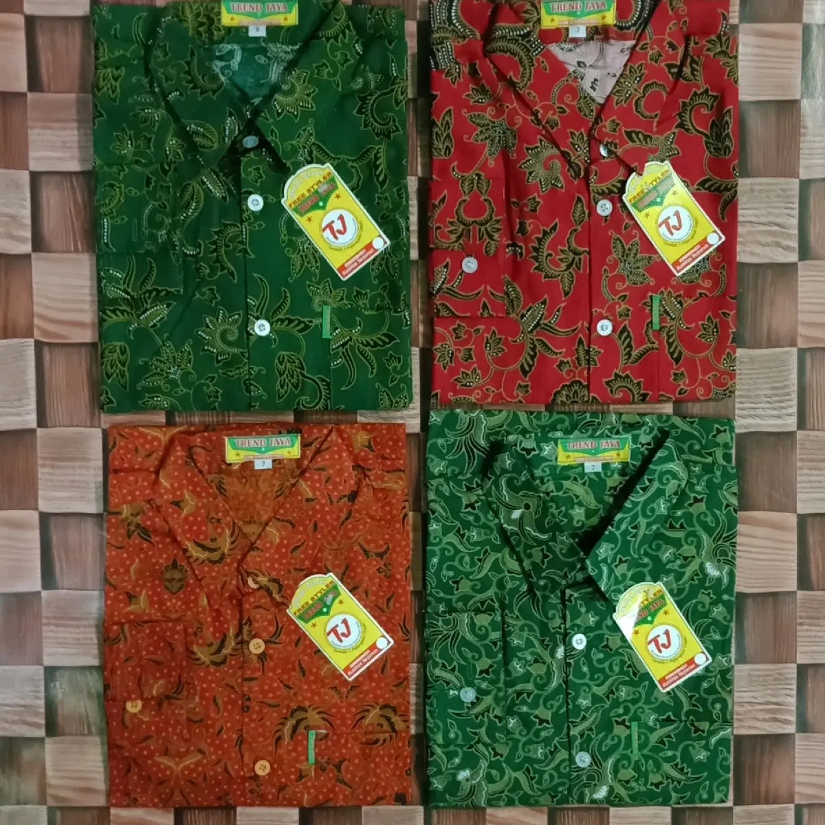 BAJU BATIK PANJANG SERAGAM SEKOLAH TREND JAYA