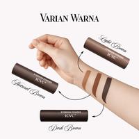 Gambar ICVC Eyebrow Kit - Solusi Alis Presisi dengan 10 Model Cetakan Variatif - Eyebrow Powder #01 dari ICVC Kota Tangerang 4 Tokopedia