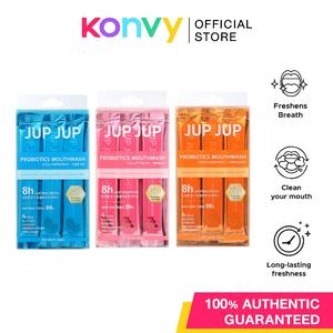 JUP JUP Probiotics Mouthwash [10ml x 10pcs] #Vitality Peach / #Fresh Grapefruit / #Cool Peppermint