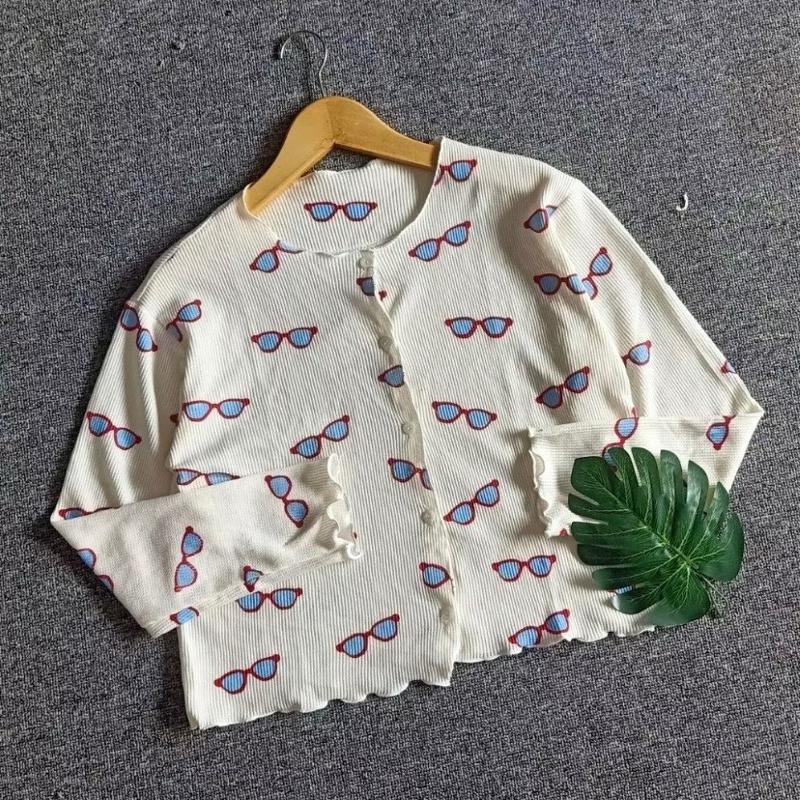 ￼￼Ardner.id CARDIGAN CROP RAJUT MOTIF // CARDIGAN RAJUT KOREAN STYLE // ATASAN WANITA // CARDIGAN RAJUT CROP regular fushia 2