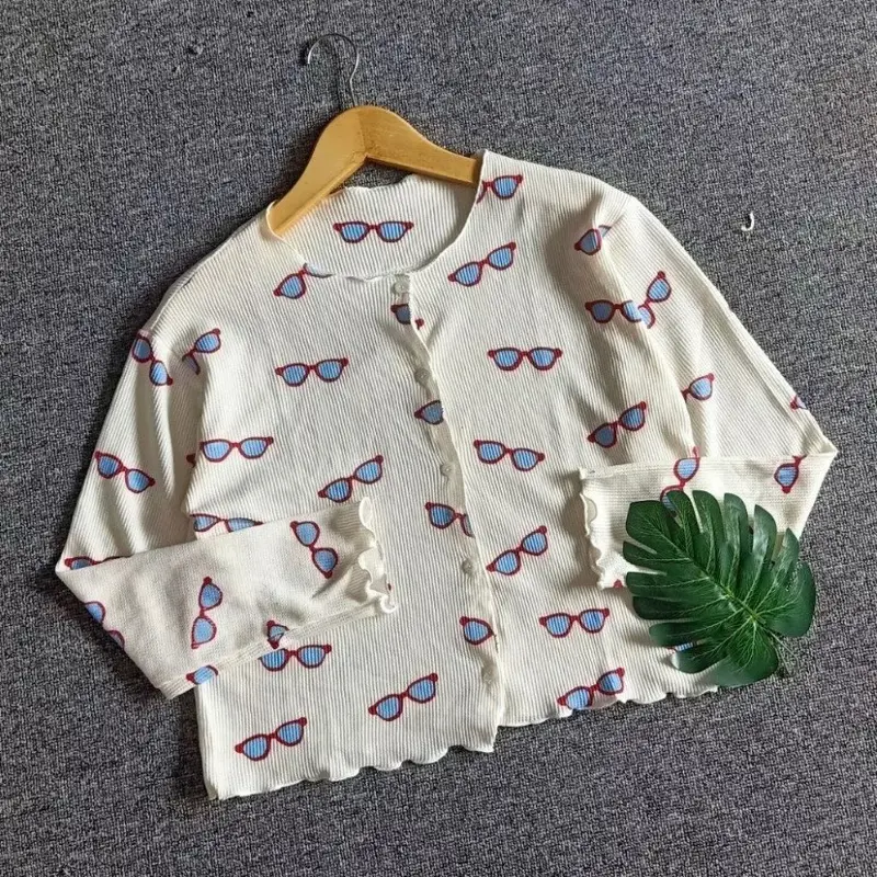 Ardner.id CARDIGAN CROP RAJUT MOTIF // CARDIGAN RAJUT KOREAN STYLE // ATASAN WANITA // CARDIGAN RAJUT CROP regular fushia 3