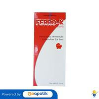 Gambar FERRO-K RASA STRAWBERRY SUSPENSI 120 ML dari Apotek Maharani by GoApotik Kota Depok 1 Tokopedia