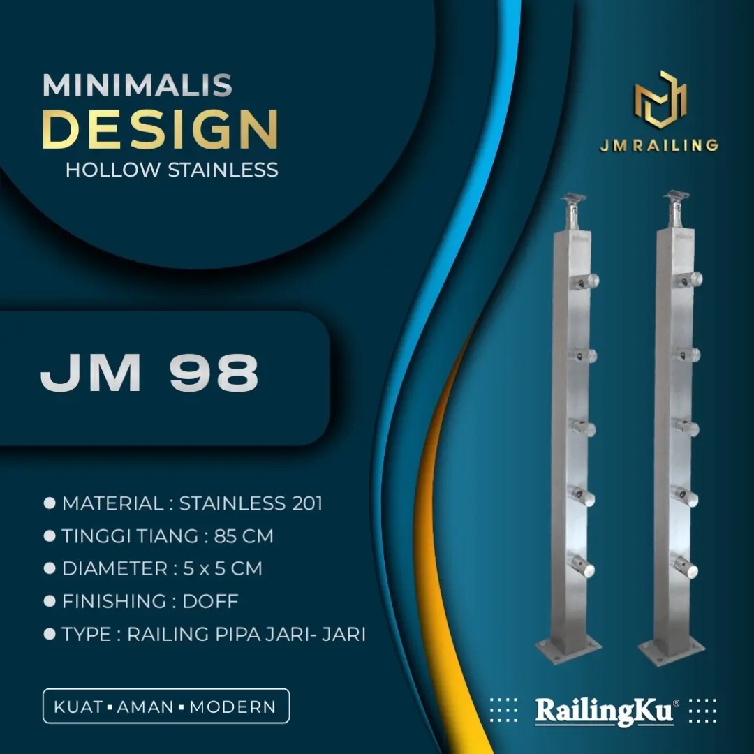 Tiang Railing Stainless JM 01 - Shop | Tokopedia