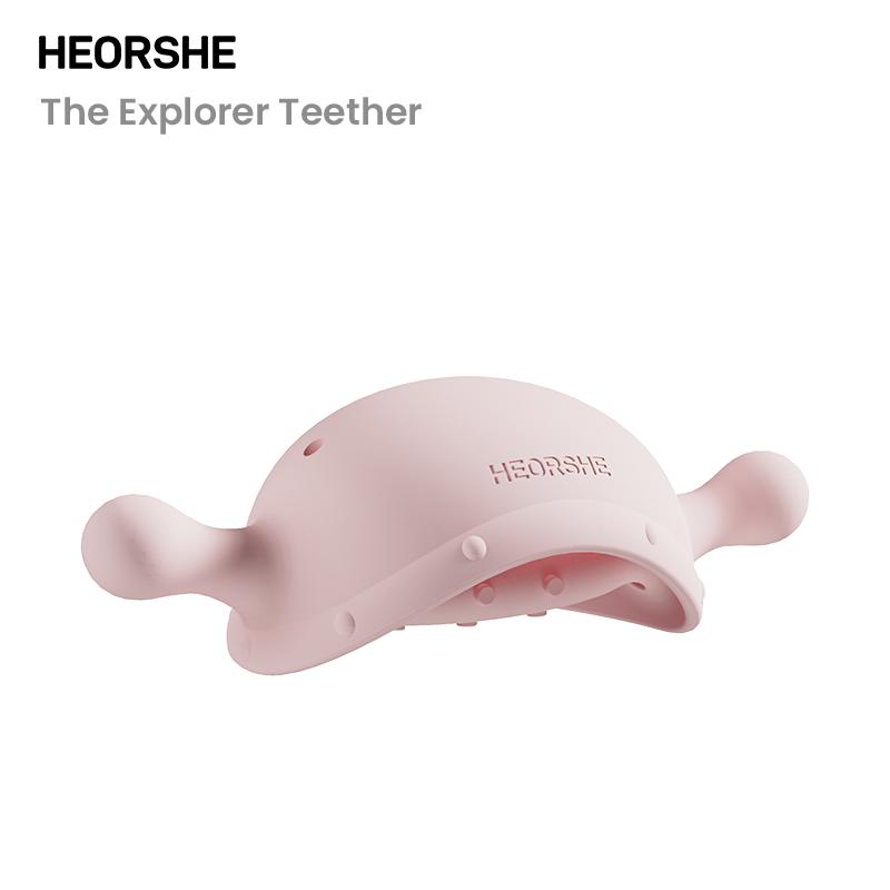 HEORSHE Đồ Chơi Mọc Răng Silicon Explorer, Dây Buộc Làm Dịu An Toàn Và Thân Thiện Với Môi Trường, Thích Hợp Cho Trẻ Sơ Sinh Từ 3 Tháng Tuổi Trở Lên, Giúp Mọc Răng Và Hút Tay, Năm 2024 Voi