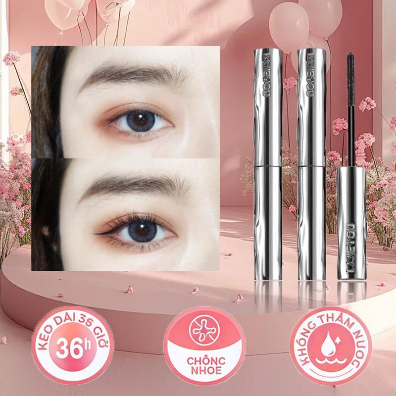 Kem Lót Lông Mi Không Thấm Nước Mỏng Cong Chống Nhòe Với Chân Tóc Riêng Biệt Và Hiệu Ứng Định Hình Lâu Dài | Mỹ Phẩm Trang Điểm 【COD