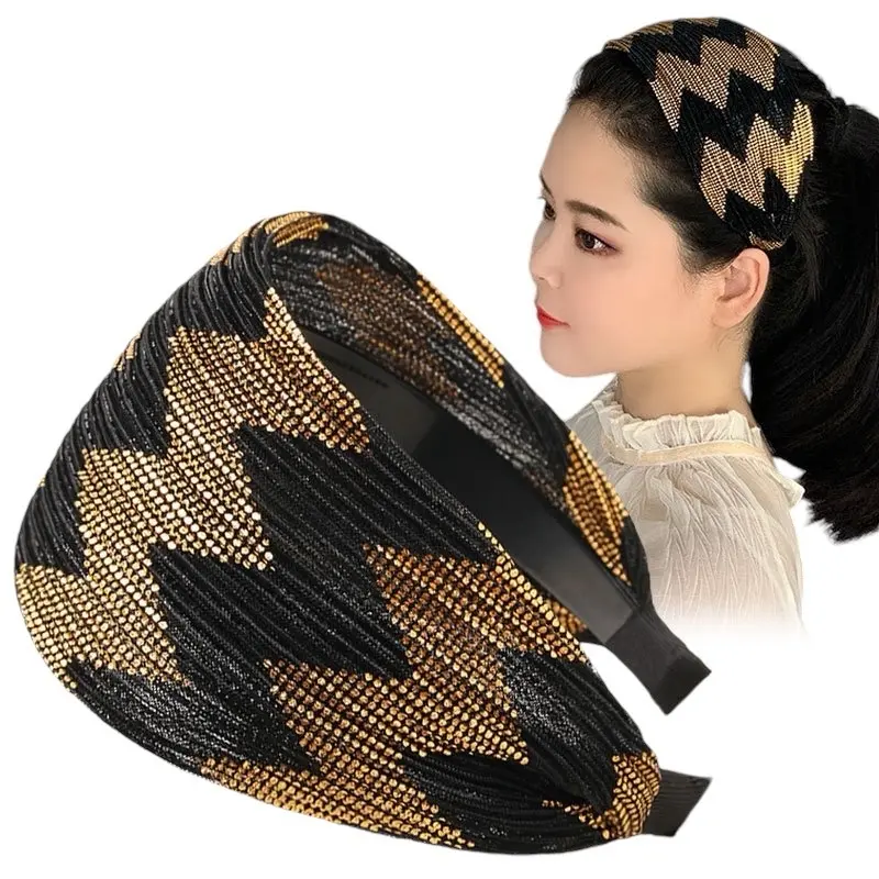 Headband Bando Korea Lentur Asesoris Wanita Hiasan Rambut Wideline Headbands