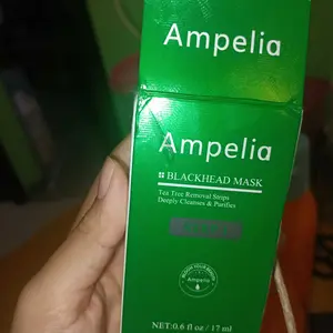Ampelia Masker komedo Blackhead Remover Mask Step 1 & Step 2 (Masker pembersih komedo)
