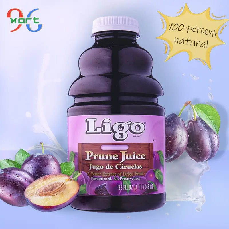 Ligo Prune Juice, 946ml - 100% Natural and Unsweetened