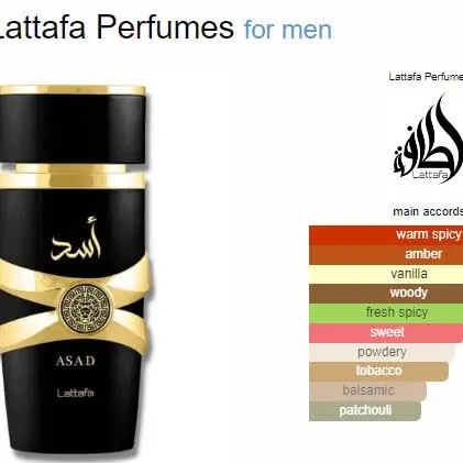 Parfum Asad Original By Lattafa Dubai untuk Pria 100ml Perfume