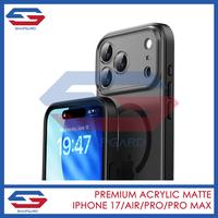 Gambar SNAPGARD Premium Acrylic Matte Case iPhone 17 Pro Max Case iPhone 17 Pro Case iPhone Air Case iPhone 17 - BLACK, IPHONE 17 dari Allforgadget Kota Administrasi Jakarta Utara 1 Tokopedia