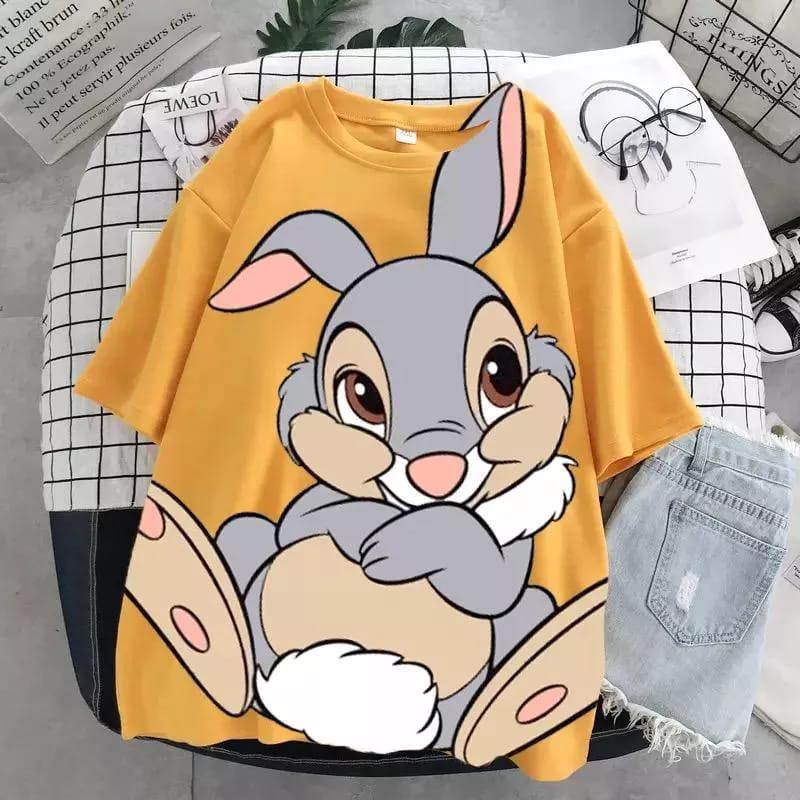 KUKAMI GROSIR - KAOS OVERSIZE JUMBO RABBIT 4