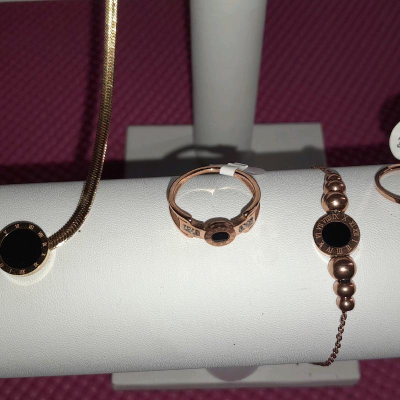 Accessories Titanium 4pcs mix kalung,gelang,cincin,anting 1