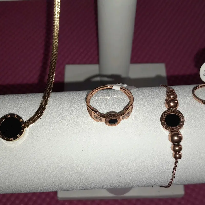Accessories Titanium 4pcs mix kalung,gelang,cincin,anting 1
