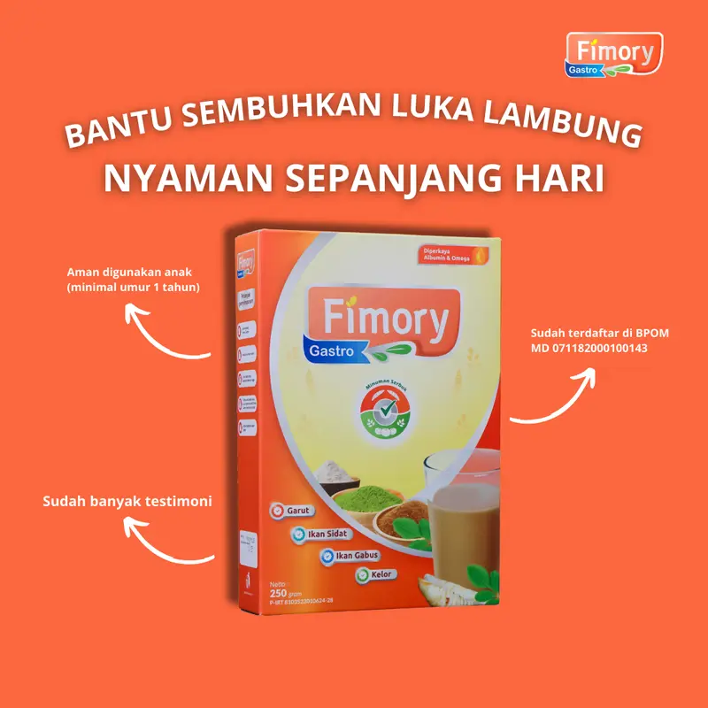 Fimory Gastro Best Seller Paket 1 Box - Cereal / Sereal Umbi Garut | Bisa COD Sudah BPOM dan Halal MUI 4