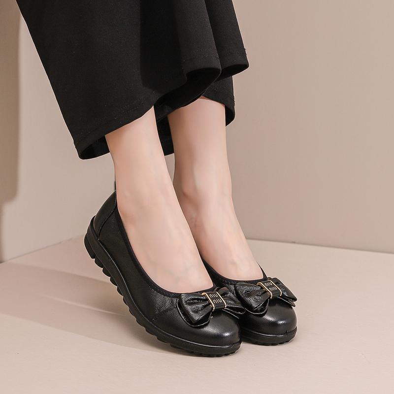 LURAD Sepatu Wanita Bahan Kualitas Bagus  Ootd Kantor Fashionable Slip On Cewek Anti Slip OOTD YJ1812 5