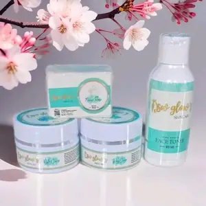 GLOW Original Skincare BPOM untuk Wajah Kusam Flek Bruntusan & Jerawat Cream Terdaftar di BPOM
