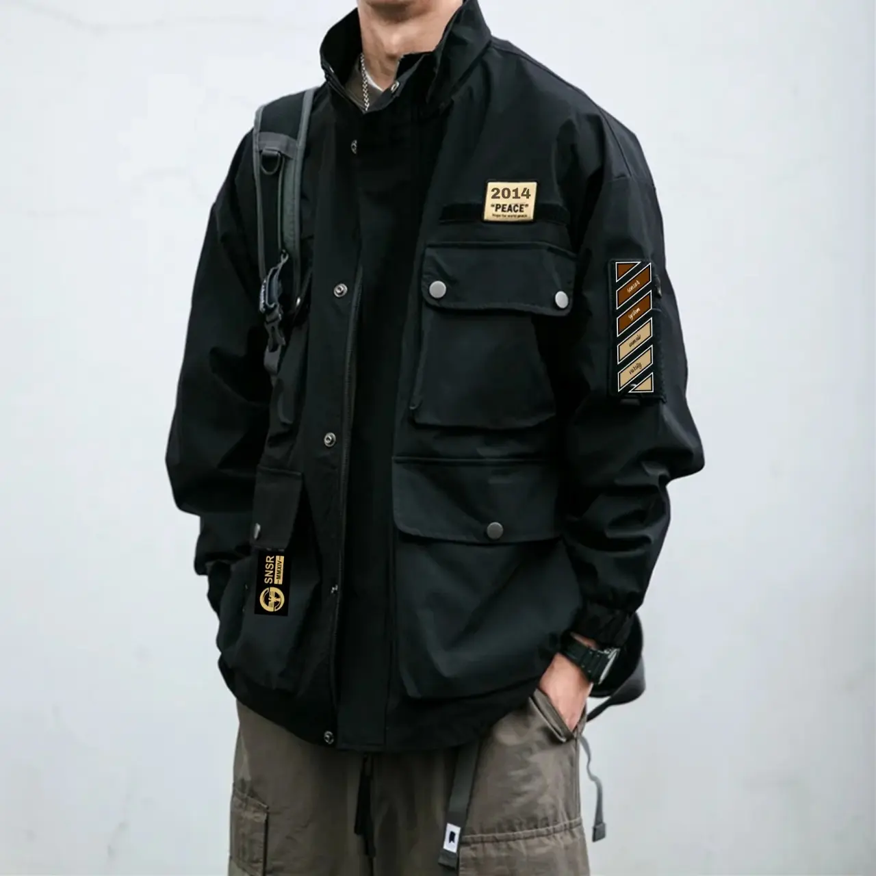 Jaket Semi Parka Civir Kanvas HCKU 5.2