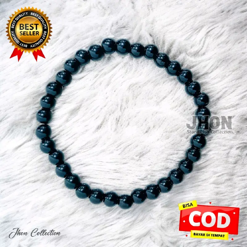 Gelang Black Onyx Untuk Pria dan Wanita | Aesthetic Bracelet | Gelang Trendy | Jhon Store Collection kupu 6