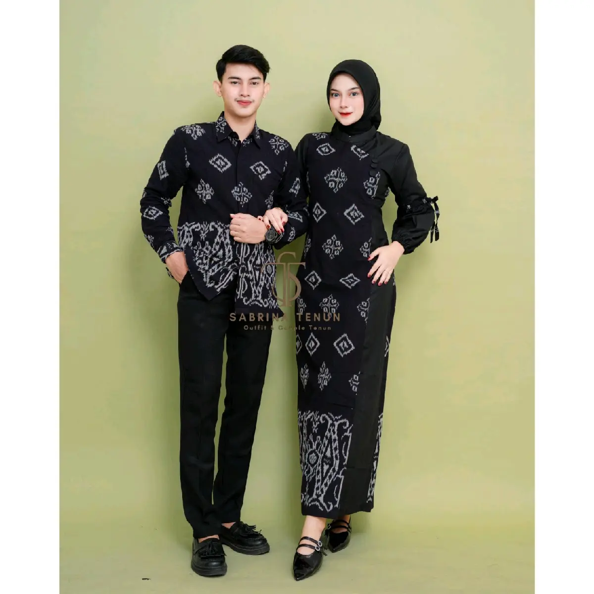 SABRINA TENUN - AZEL & AZELLA COUPLE HITAM