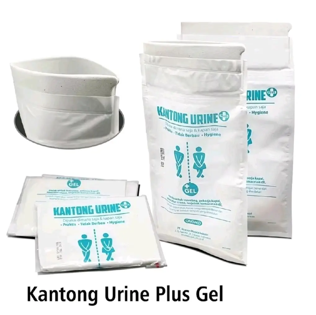 onemed kantong urin darurat plus gel harga 1 pcs
