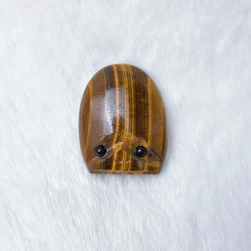 LittleHippyRock Tiger Eye Crystal Hedgie