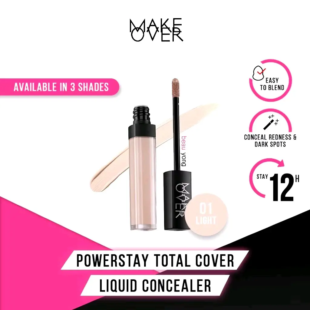 MAKE OVER Powerstay Total Cover Liquid Concealer / Concealer liquid