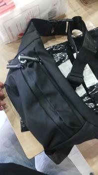 Product Review of Techdoo Tas Pria Selempang Casual Anti Air Pinggang Pria Slingbag Waistbag Slempang Pria Murah TS214 from d**i 0