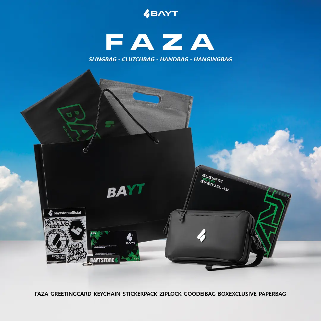 BAYT | multibag FAZA - slingbag clutchbag handbag