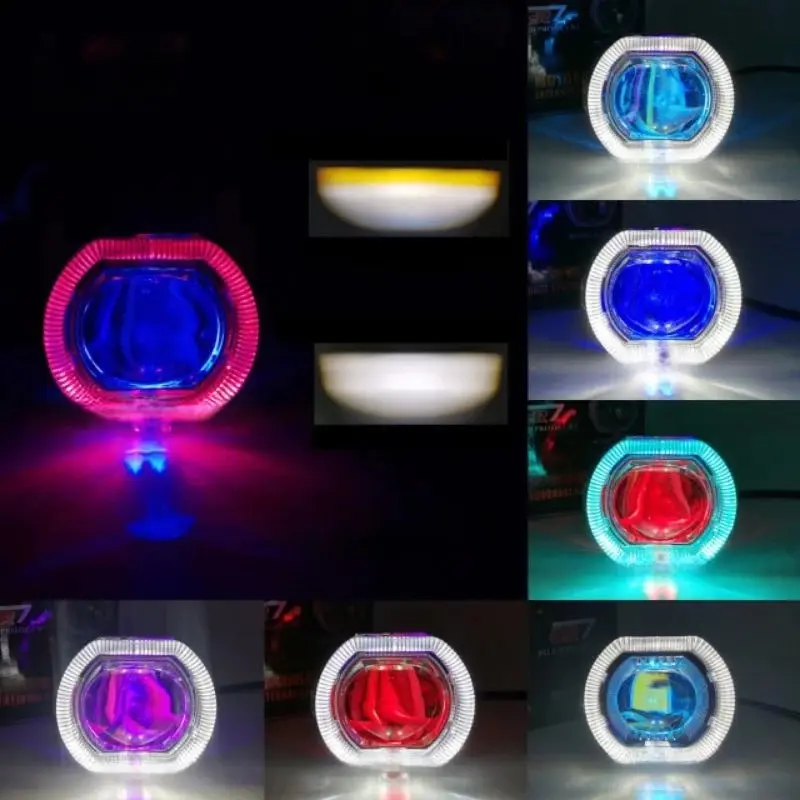 Lampu Biled ala-ala 2.5 inch Mini Projie Biled Cut Off Waterproof universal motor dan mobil