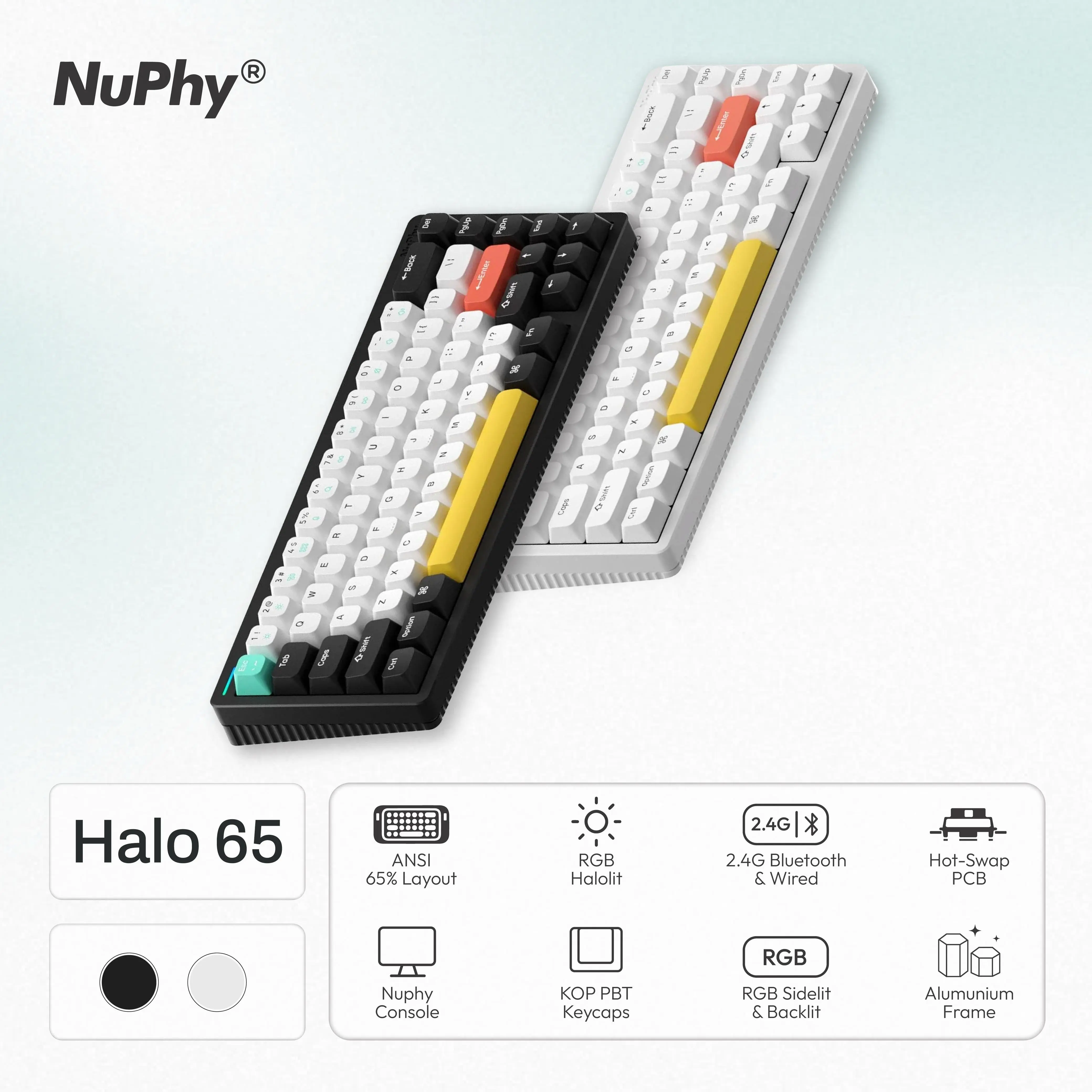 Nuphy Halo65 Wireless Mechanical Keyboard Computer